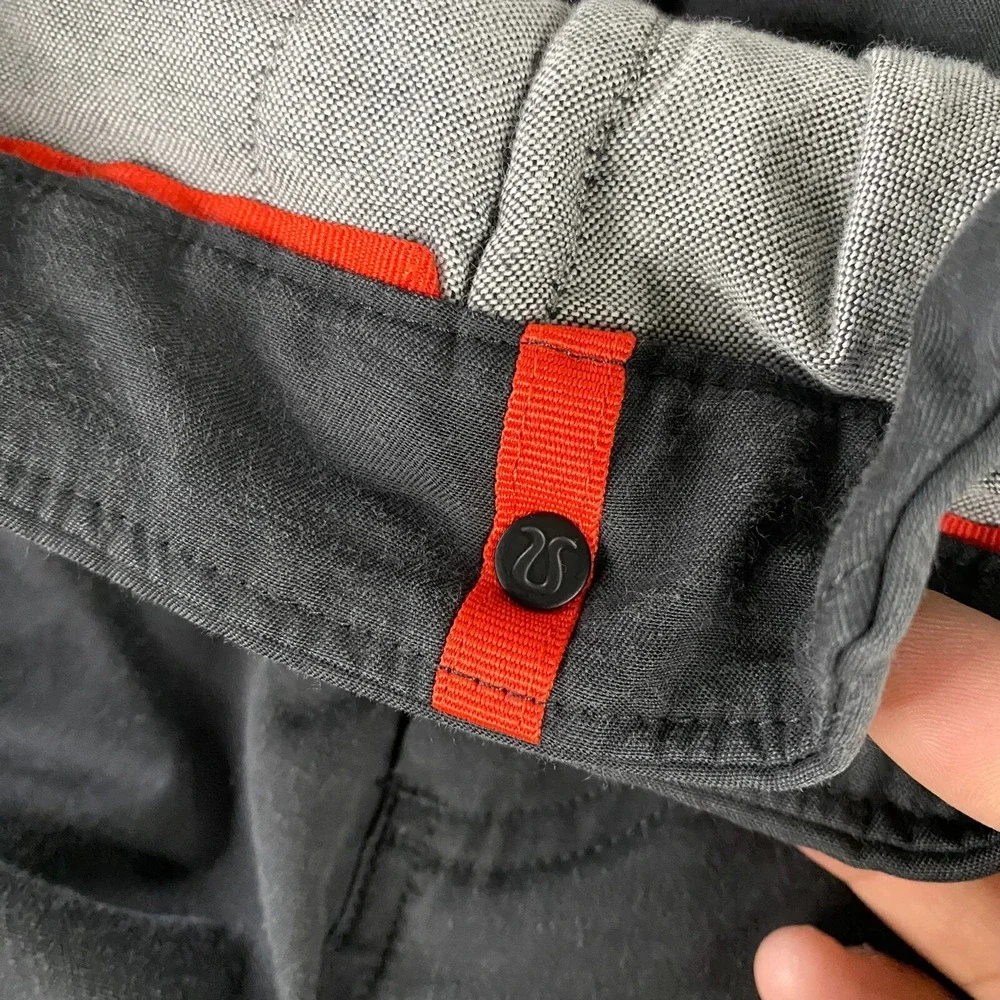 Lululemon Commission Pants 36x32 Regular Fit Chino Gray - Picture 3 of 10